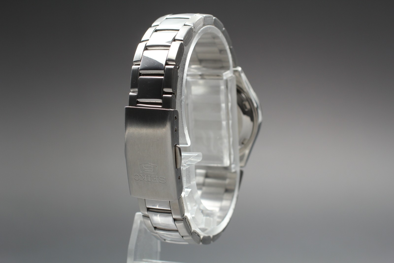 Vtg 1987 N MINT Seiko 5 4207-01B0 Automatic OH Day Date Womens Watch From JAPAN