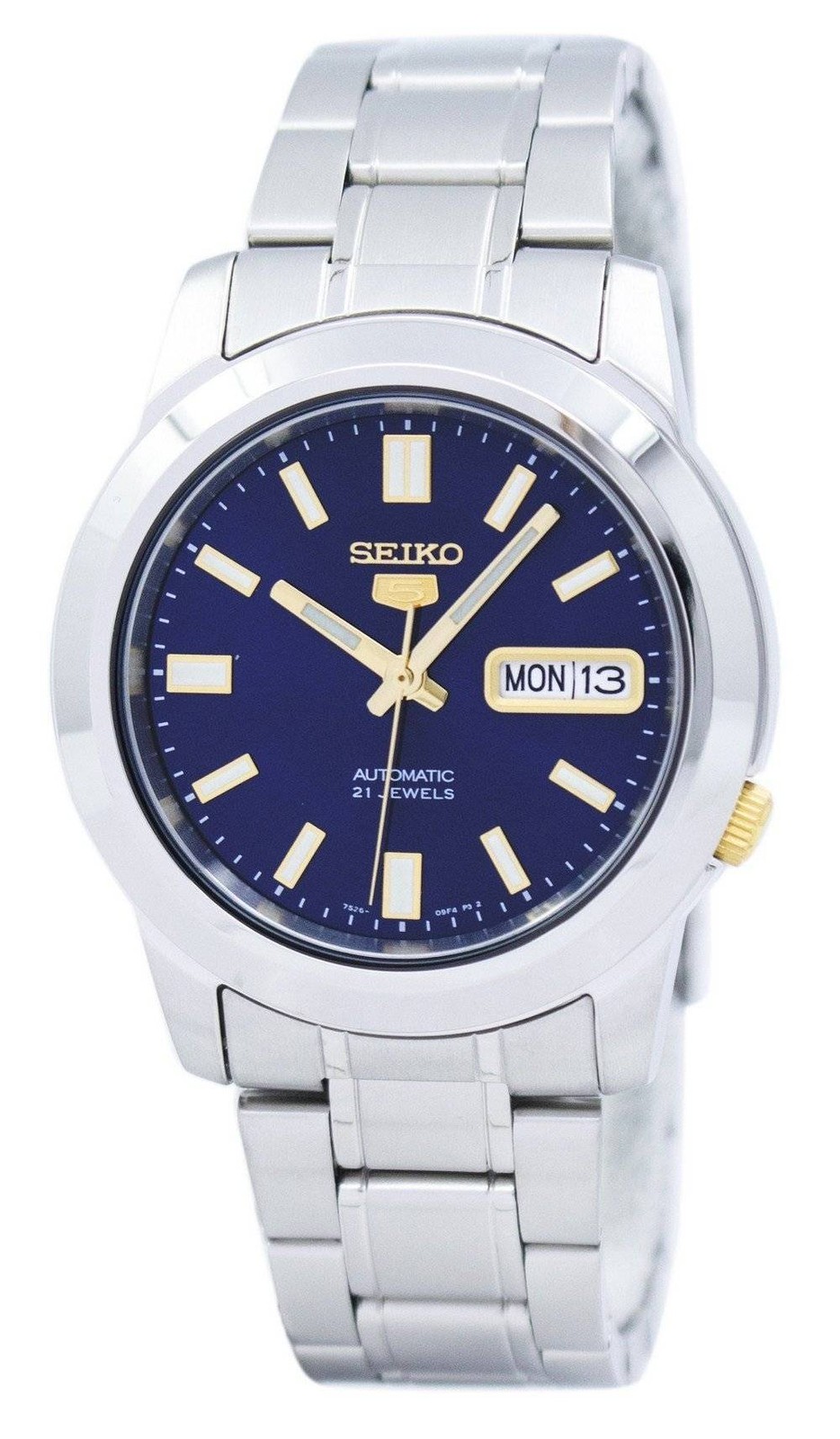 Seiko 5 Blue Dial Stainless Steel Automatic Analog SNKK11K1 30M Men’s Watch