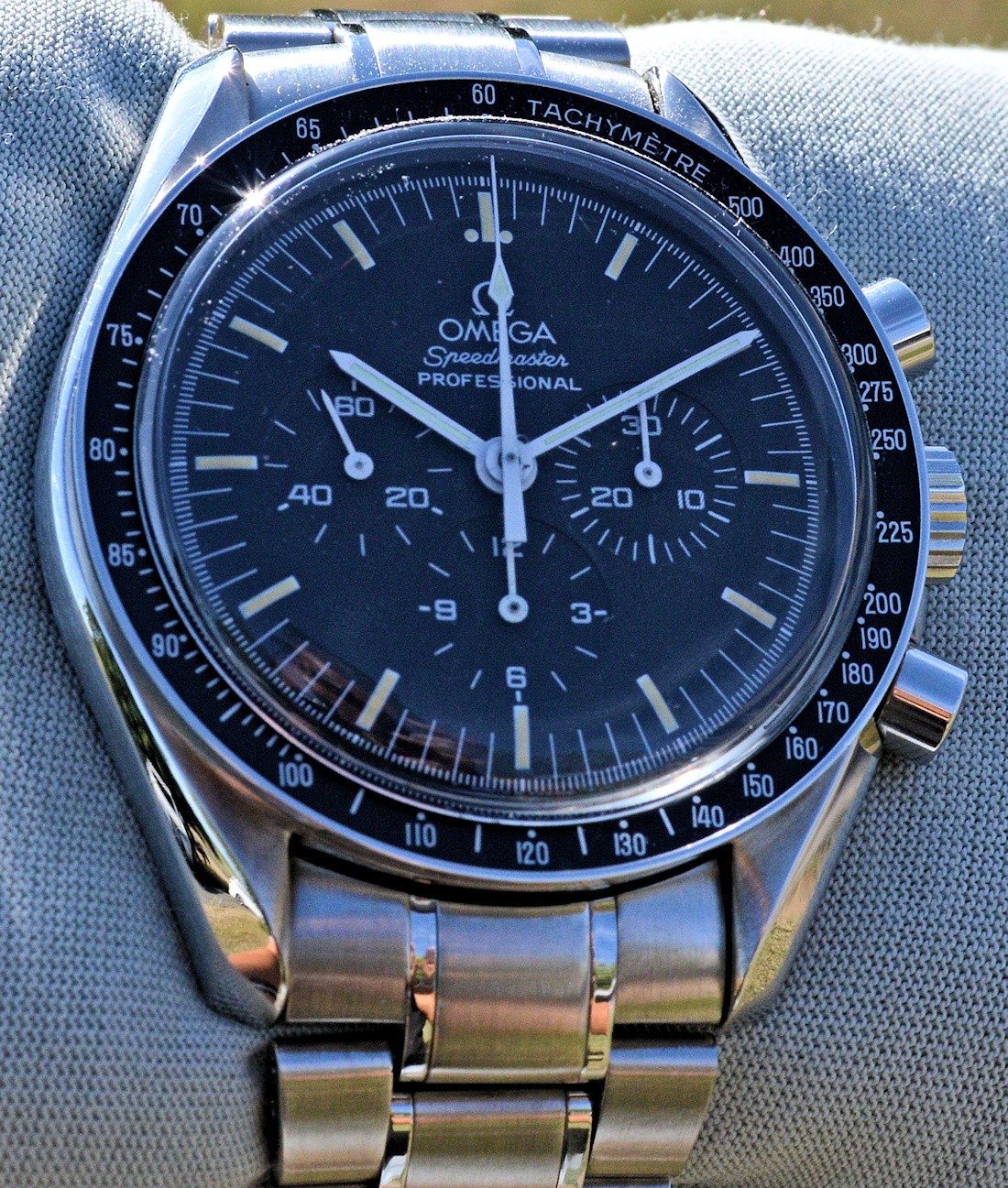 Omega Speedmaster Moonwatch Chrono 1996 Transition Movement 1861 Dial 861