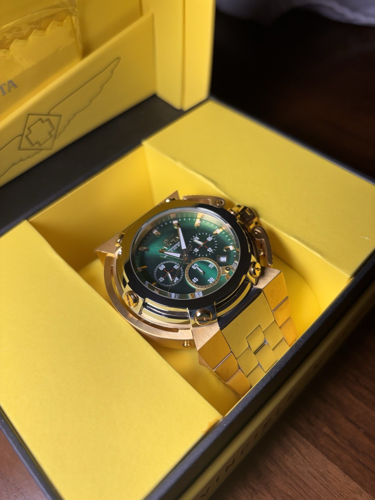 Invite Coalition Forces C-Wing Quartz 46mm Men’s Watch w/ Box (model 27644)