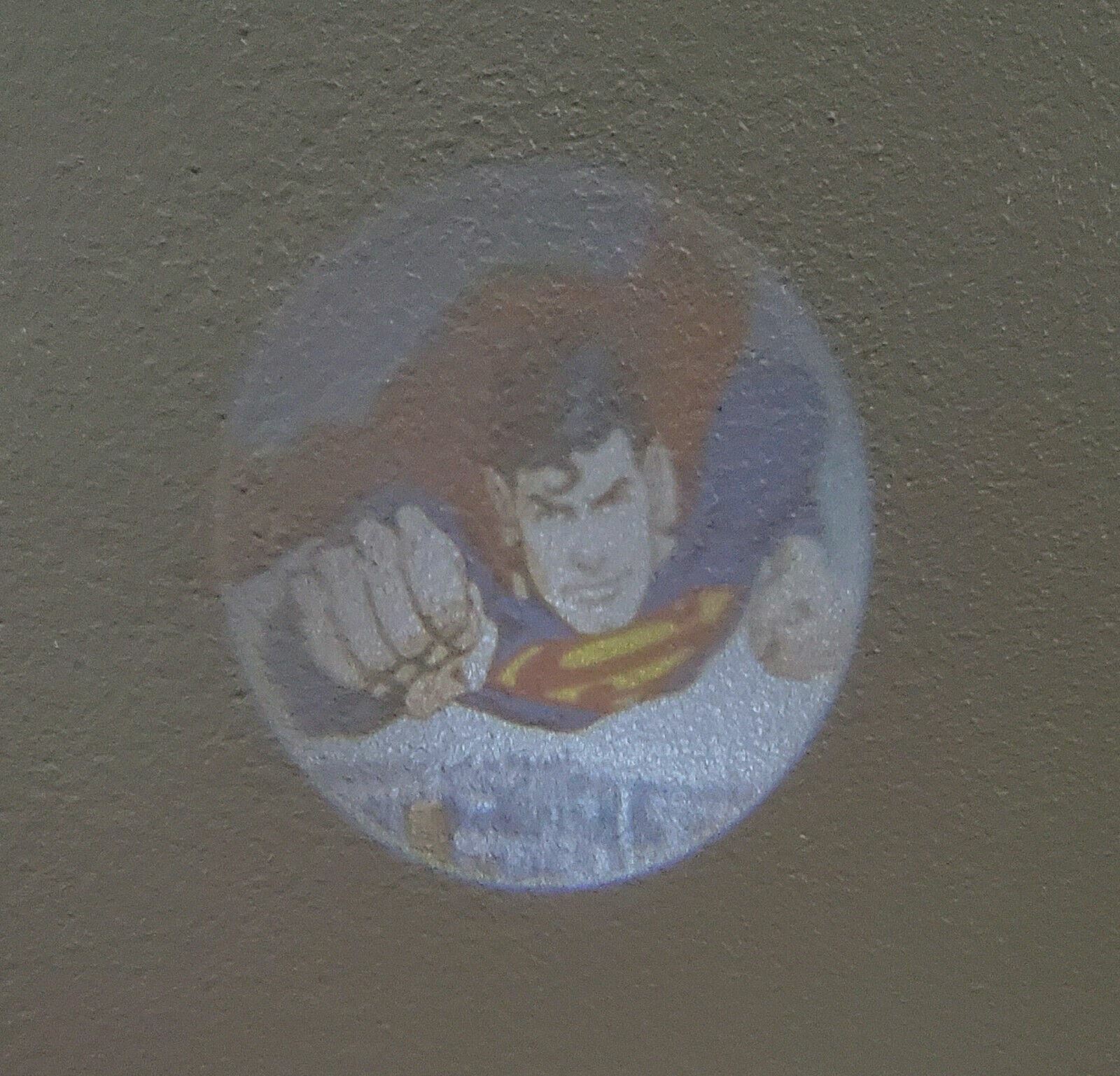 NEW DC Comics SUPERMAN Kids Projection Watch Projects 10 Pictures (New battery)