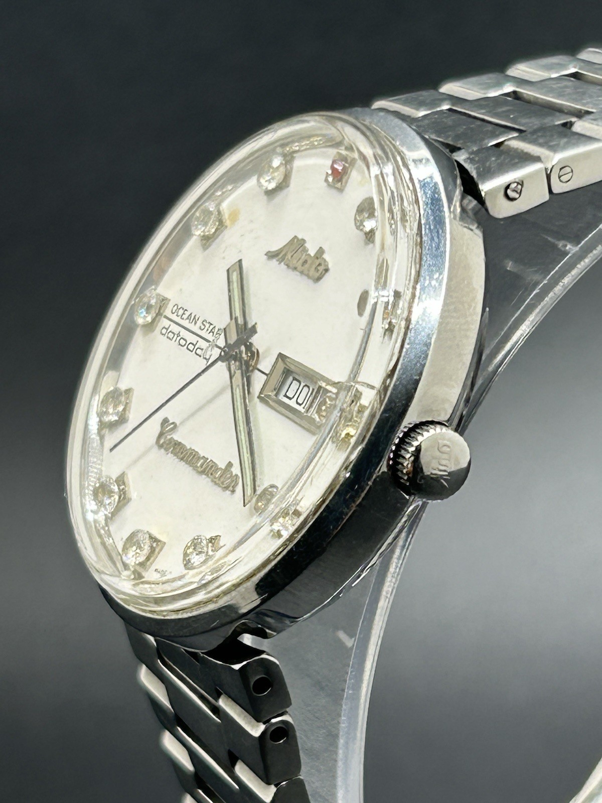 Vintage MIDO Ocean Star Datoday Commander 8269 Swiss Made Rare Dial Men’s Watch