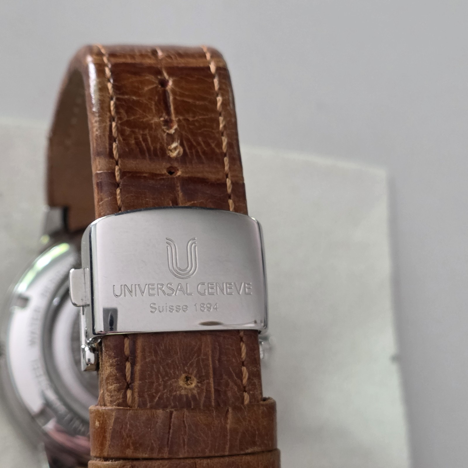 UNIVERSAL GENEVE Polar Compax Limited Edition Chronograph w/Original Packaging!