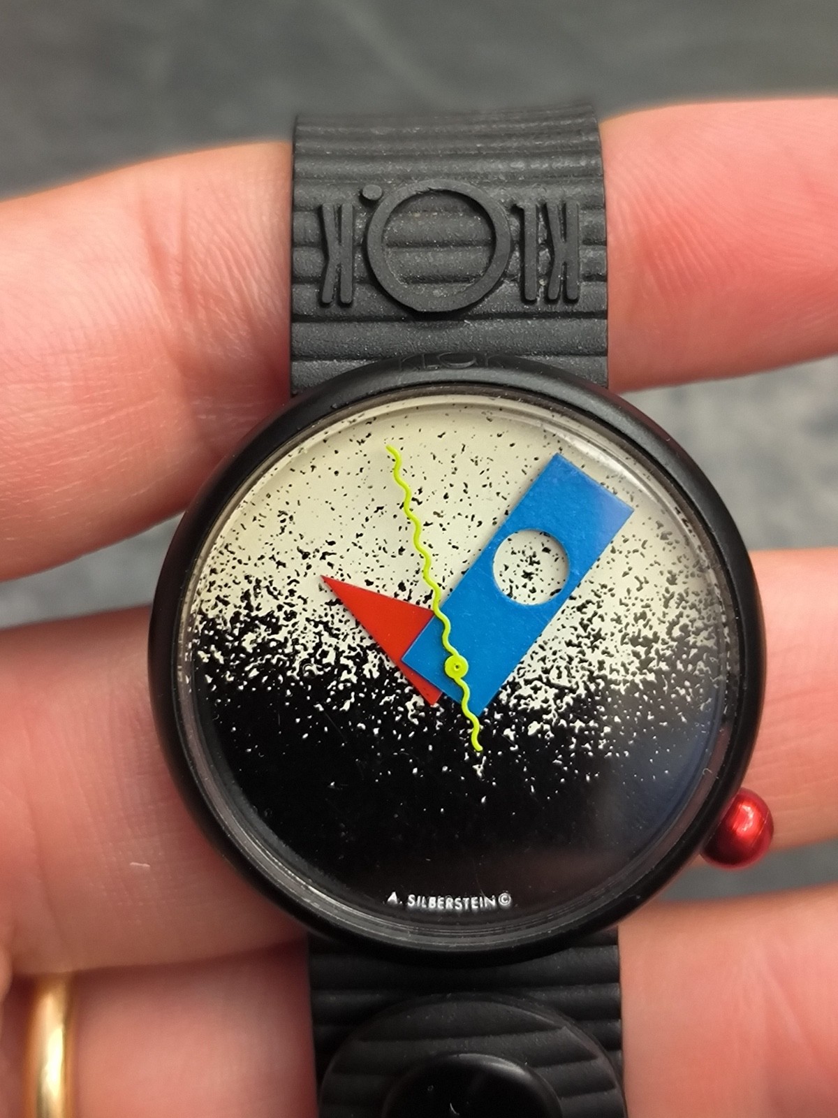 Alain Silberstein Klok Quartz Watch