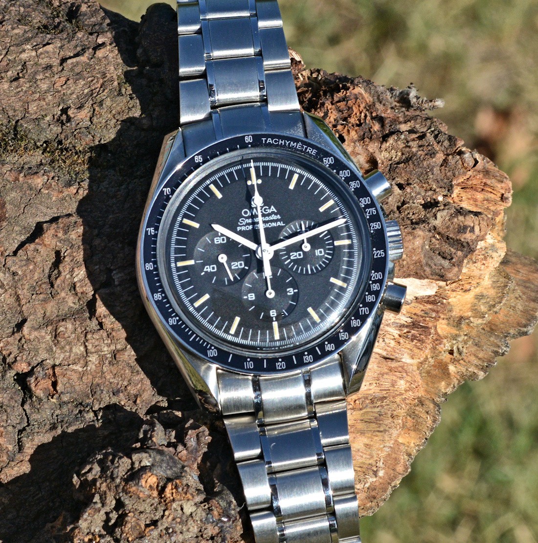 Omega Speedmaster Moonwatch Chrono 1996 Transition Movement 1861 Dial 861