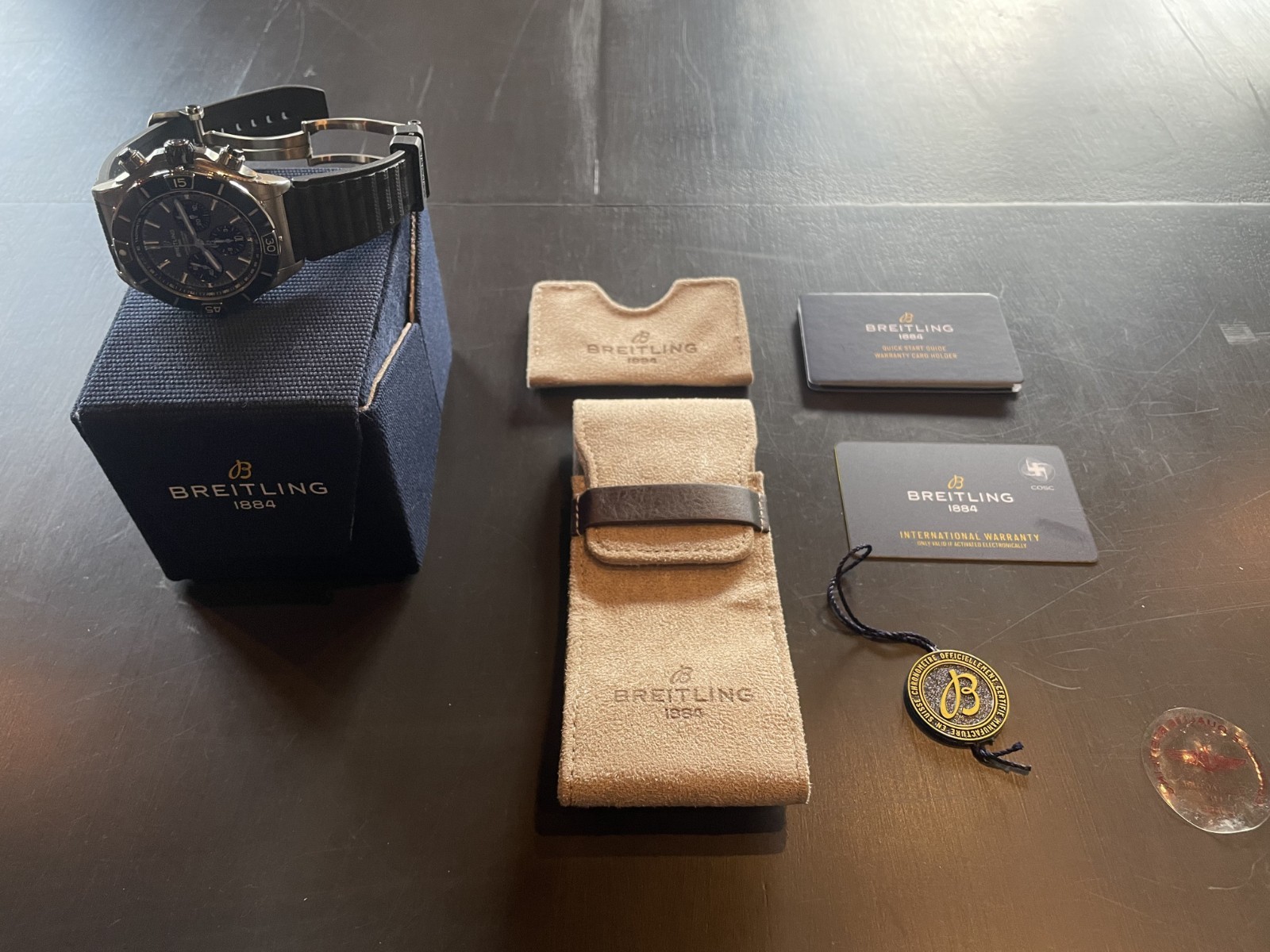 Breitling Super Chronomat B01 44 mm Titanium Eb0136