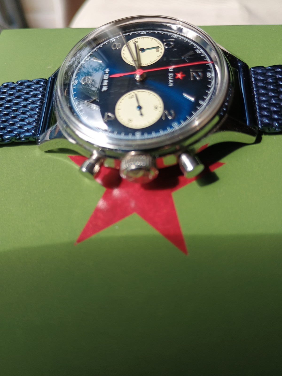 RED STAR SEAGULL 1963 ST19 MANUAL CHRONOMETRIC NEW READ READ VERY RARE GENUINE