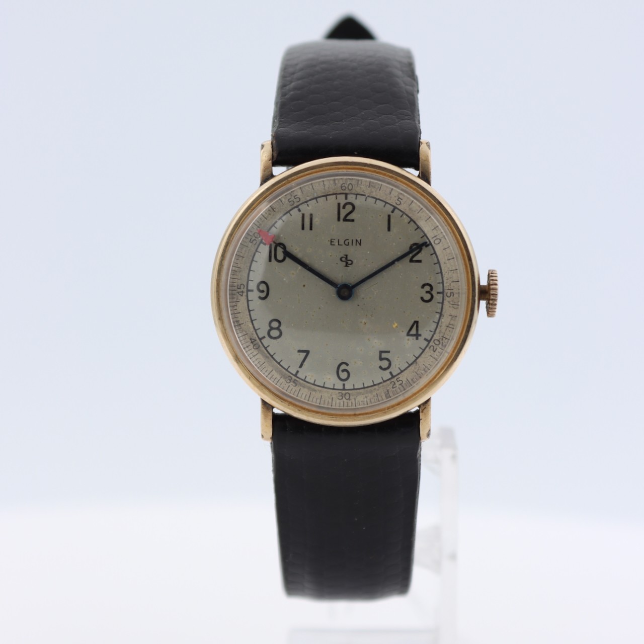 Vintage Elgin 6606 Tactical Dial Men’s Mechanical Wristwatch 539 10k GF