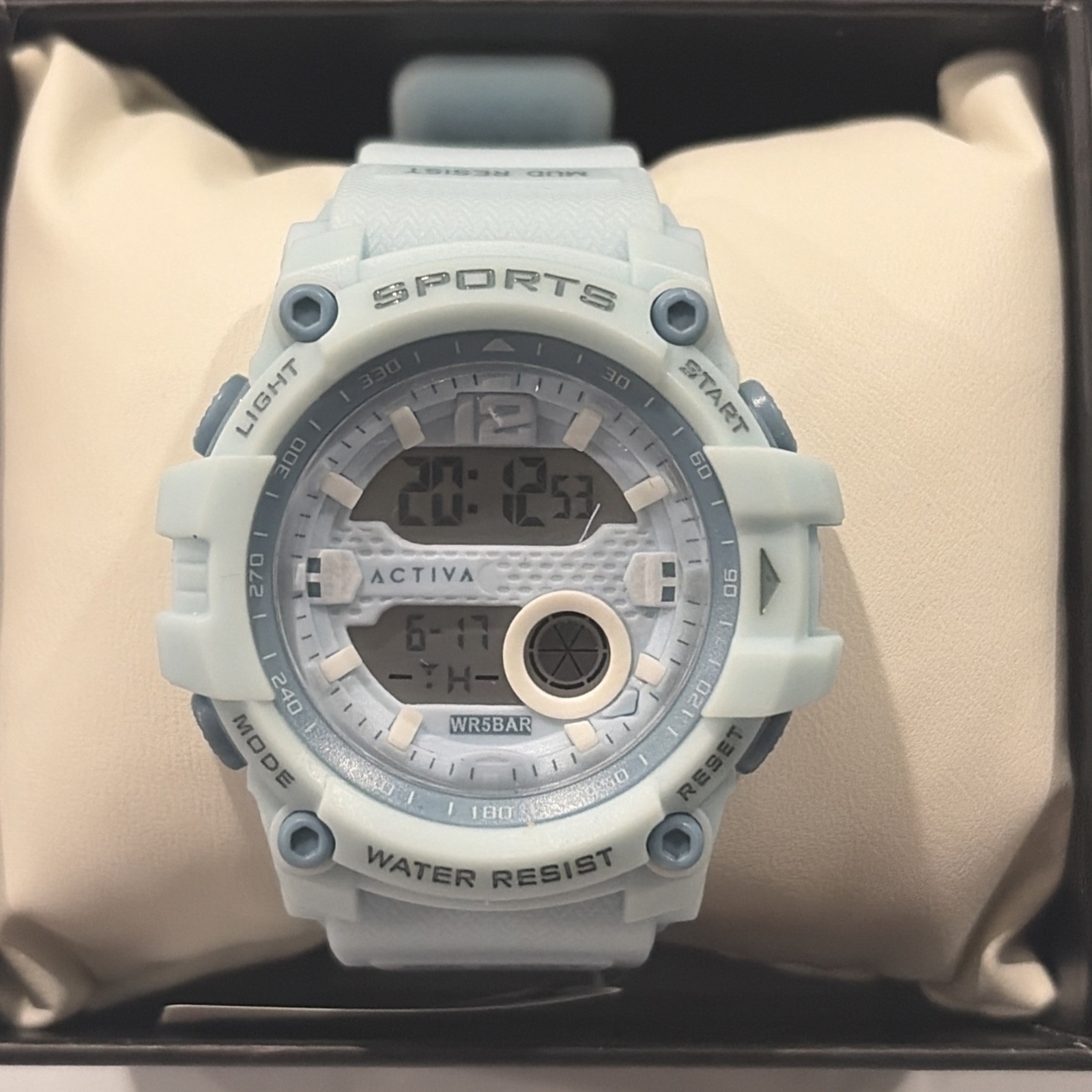 ACTIVA X Invicta Digital Essentials Women’s Watch Light Blue 46mm ACW533-007