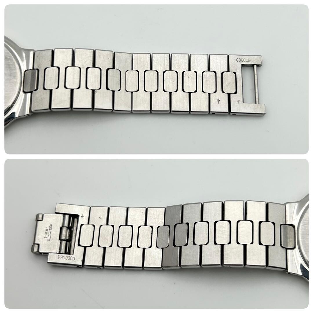 SEIKO Laurel 8N41-6250 Men Quartz Watch Gold Silver Vintage Japan 1993 16cm