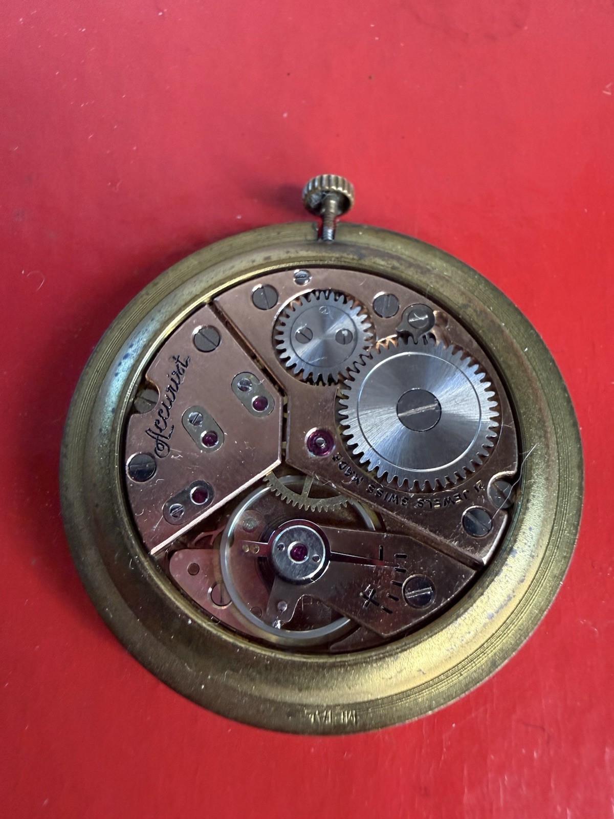 Vintage Accurist Swiss watch Face Mechanical 21 Jewel movement – Working