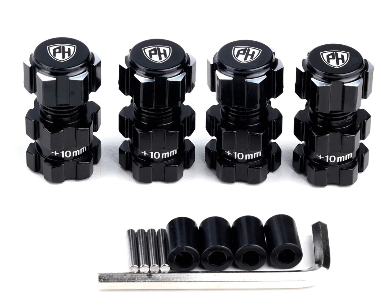 NEW Powerhobby Aluminum 17mm Hex Hubs 10mm Offset FOR Traxxas Maxx