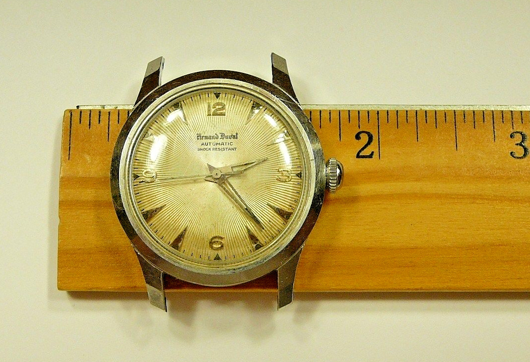 Armand Duval Marc Nicolet bidynator Felsa 690. Swiss made unique watch!