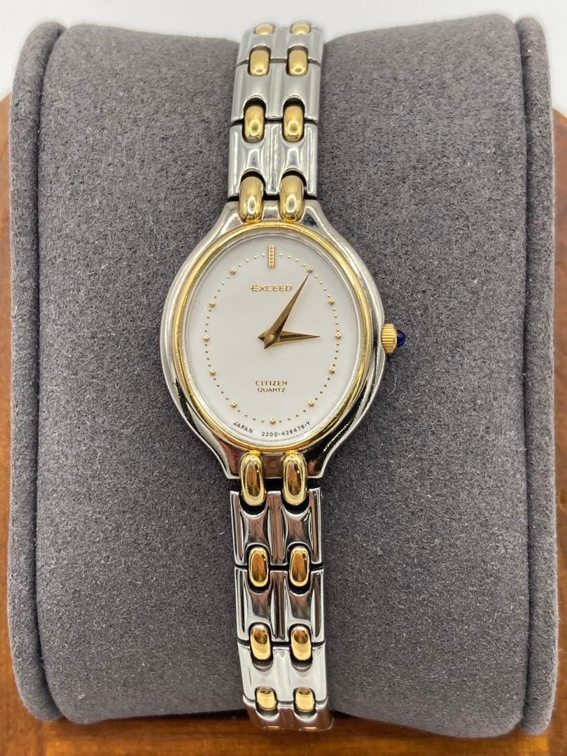 Citizen Exceed 2200-227344 Quartz Wristwatch, Working Condition