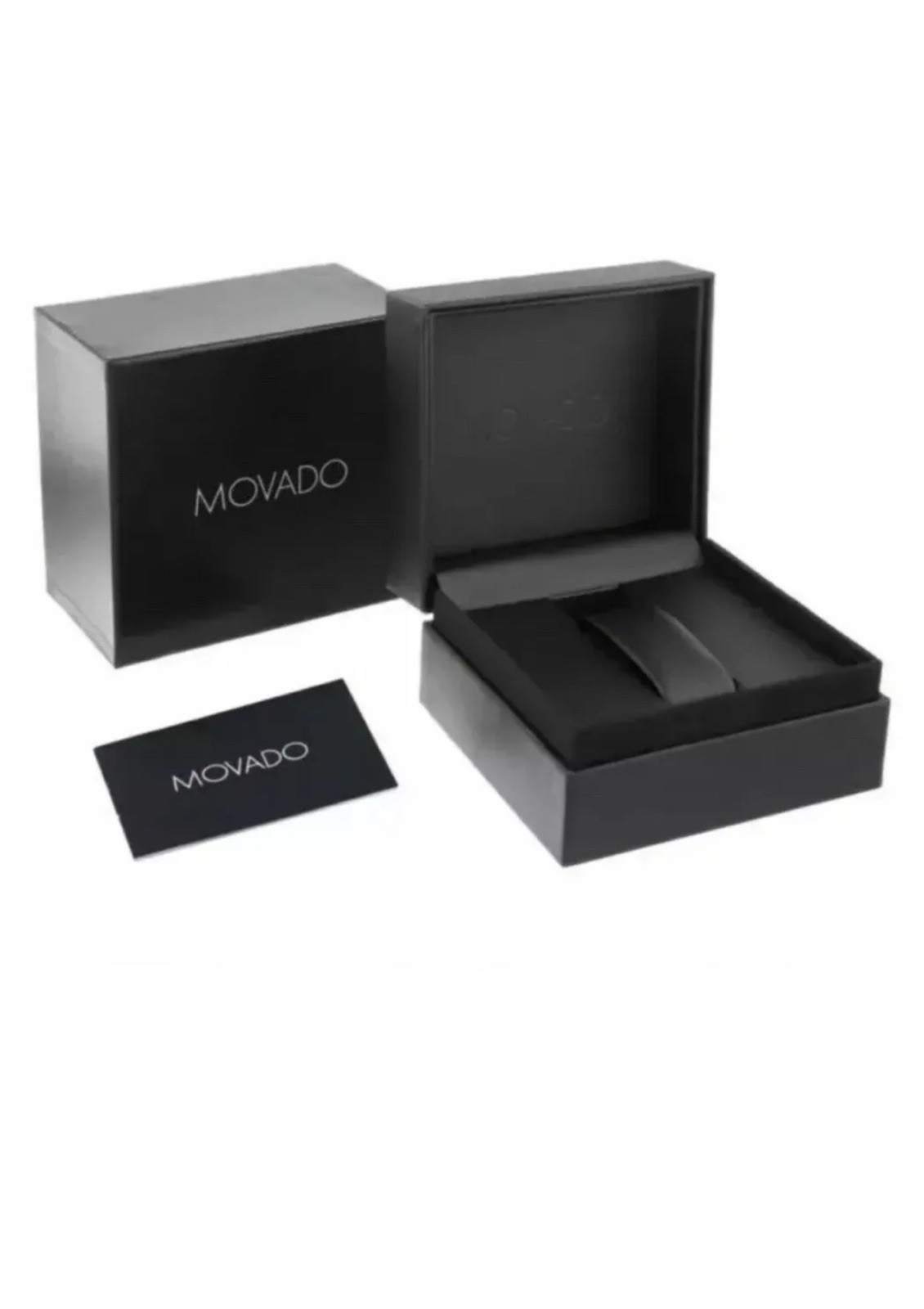 Brand New Movado Signature Sport Men’s 42mm Black Silicone Band Watch 0607827
