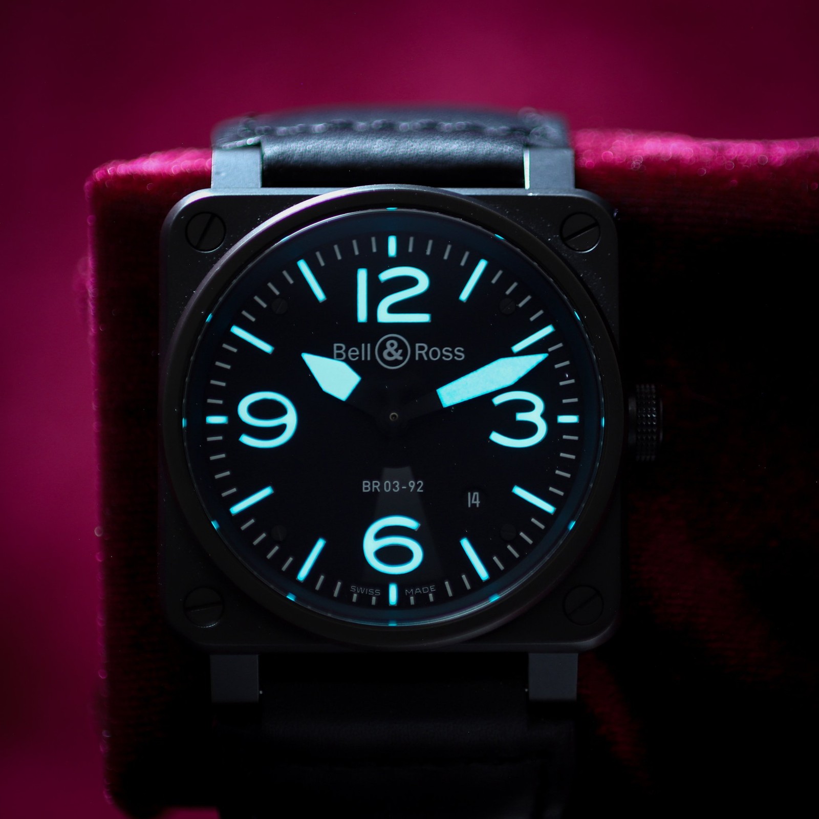 Bell & Ross BR03-92-S Matte Black Automatic 42MM Full Set