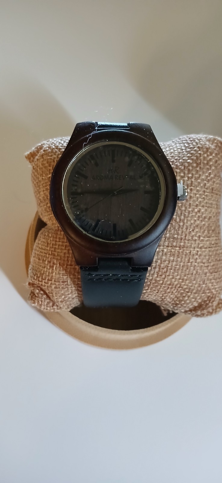 Aroma Reveal Wood Watch