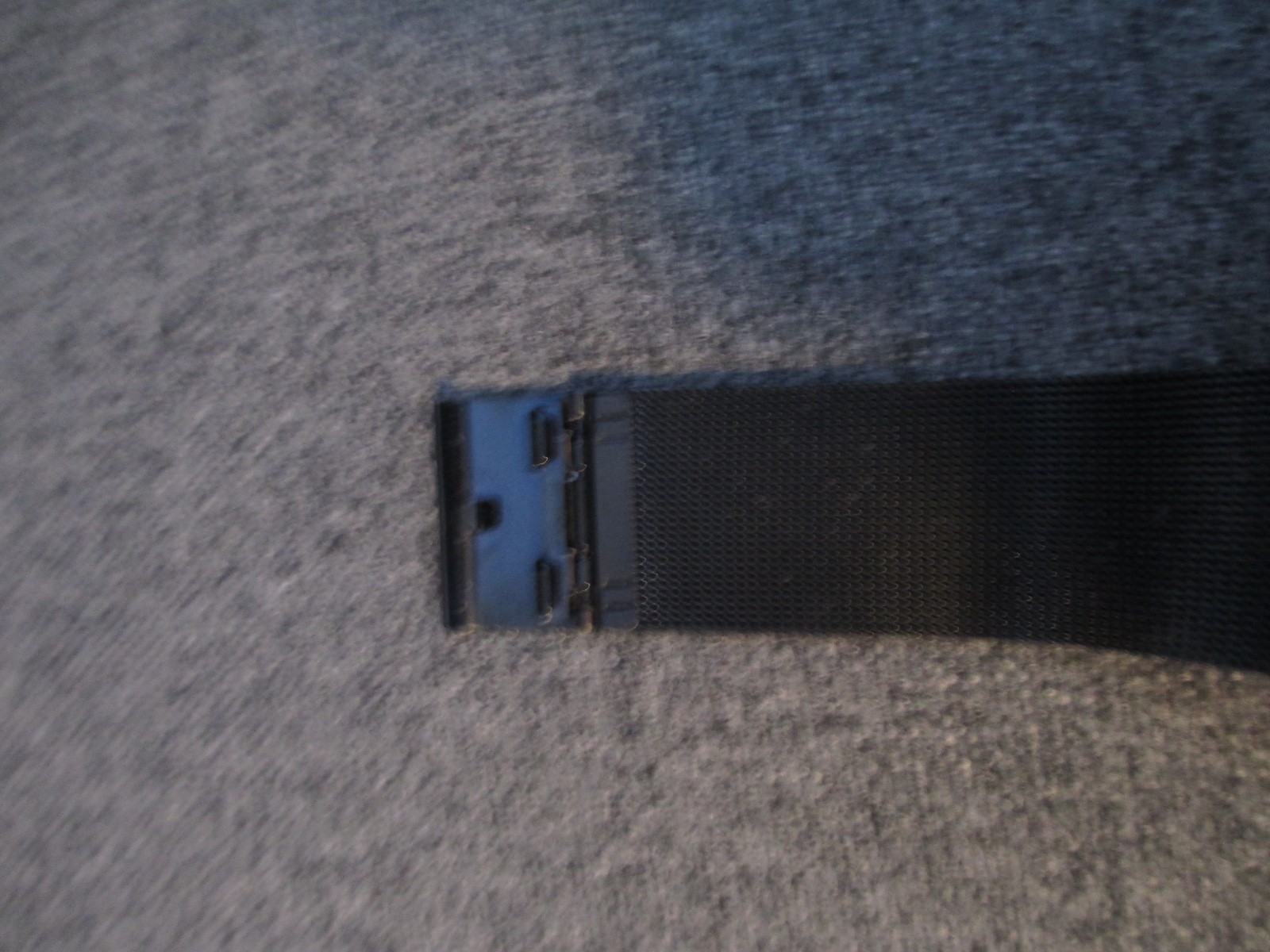 Men’s Skagen Titanium Watch Slim Mesh Band Black-Nice