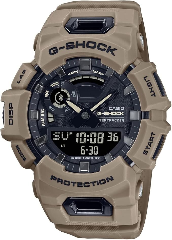CASIO G-SHOCK GBA-900UU-5A G-SQUAD GBA-900 GBA Bluetooth Solar Brown From Japan