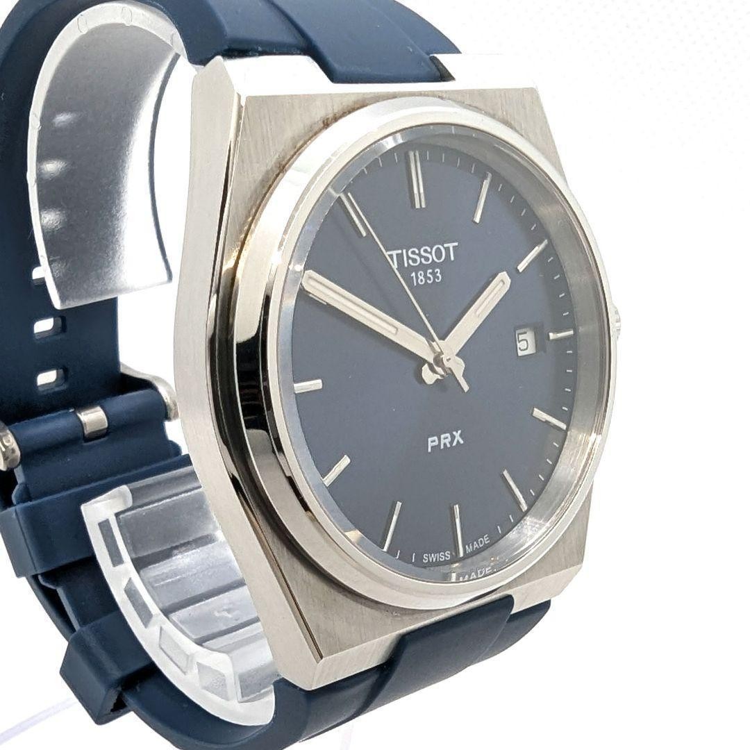 Tissot PRX T-Classic 1852 Watch Battery Replacement Bowtie Strap From Japan