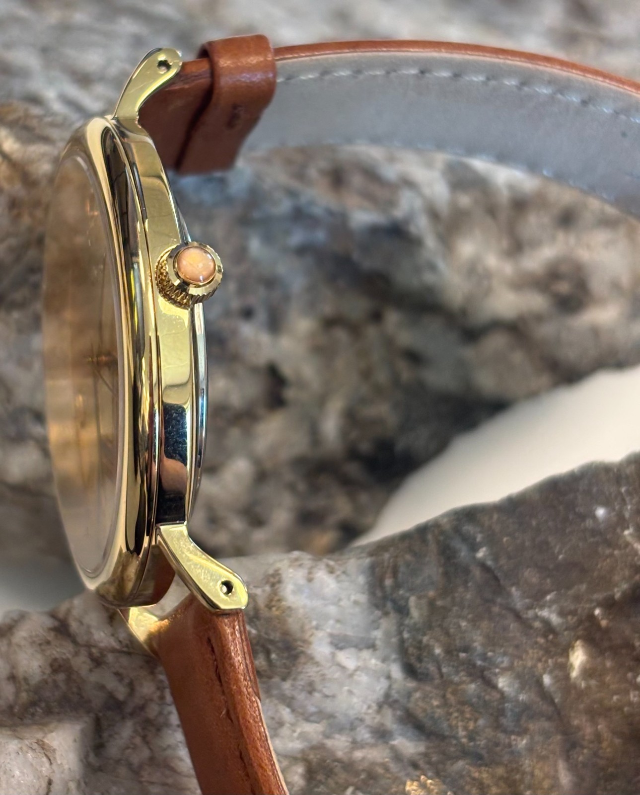 Clogau Welsh Small 19.5cm Staineless Steel Yellow & Rose Cynefin Watch Wales