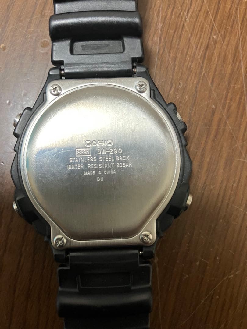 CASIO DW-290 Digital Watch (Main Unit)