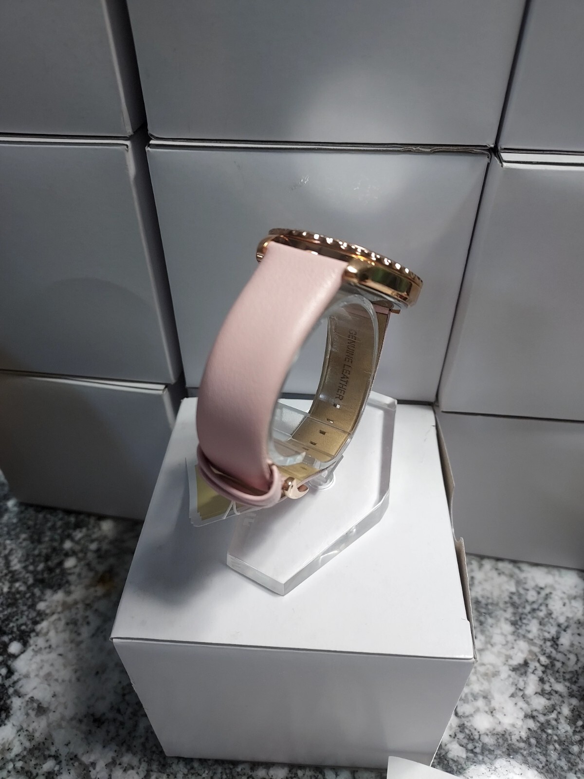 Michael Kors Layton Quartz White Mother of Pearl Dial Ladies Watch MK2909