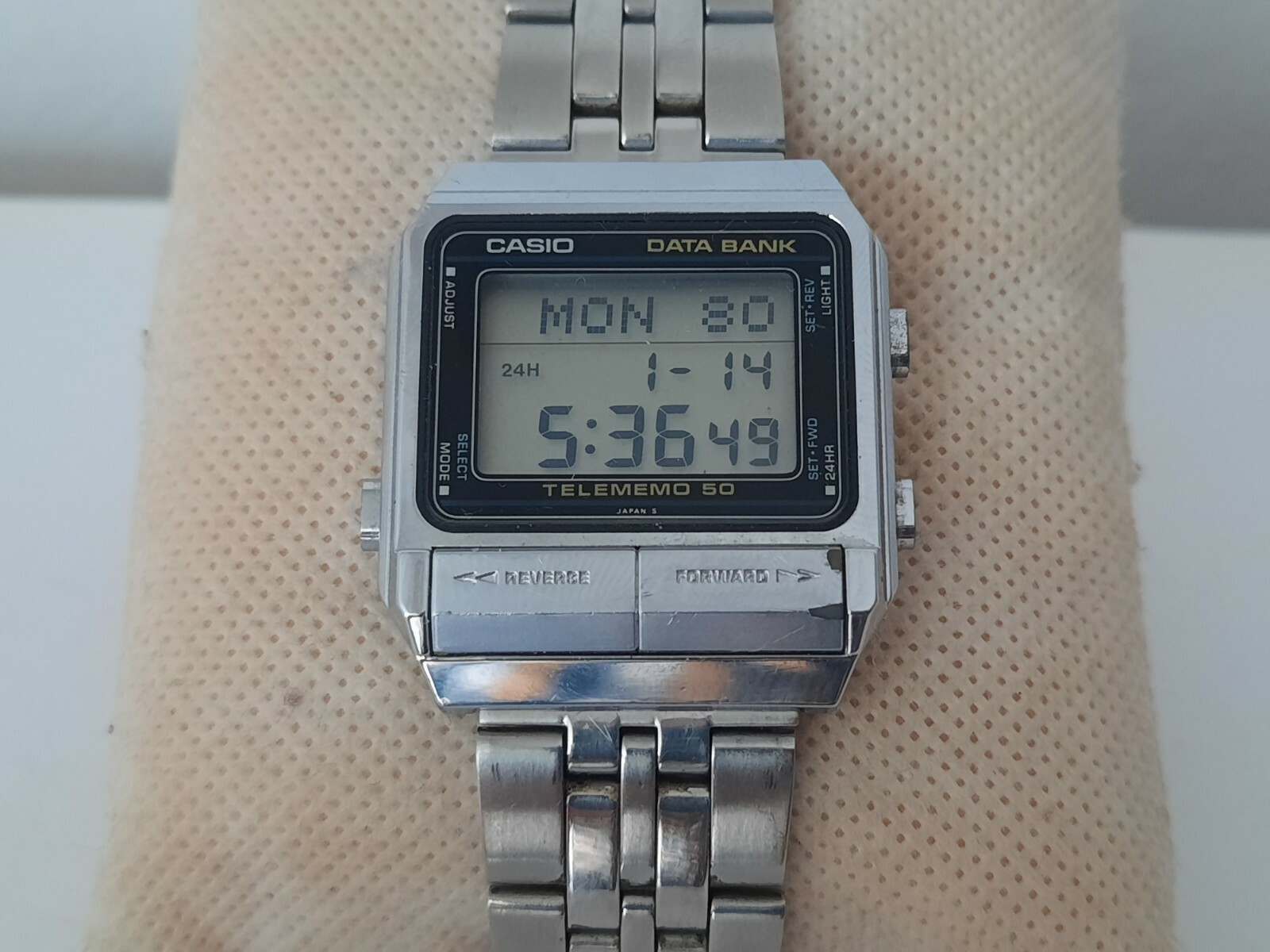 Casio – Data Bank – Telememo 50 -Digital – Made In Japan – Ref D-8 -500