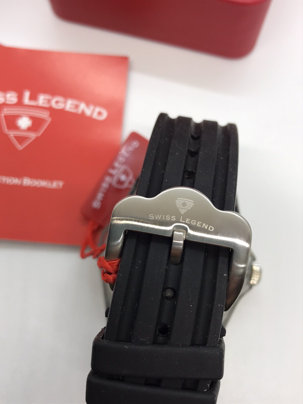 Swiss Legend Watch Portofino Collection Mineral Crystal In Box SL-40045-11
