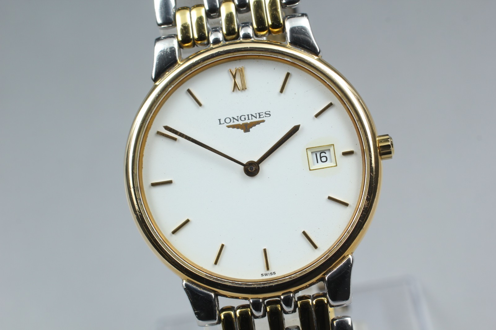 【EXC+5】 Longines La Grande Classique L5.632.3 PSA Quartz Men’s Watch from JAPAN