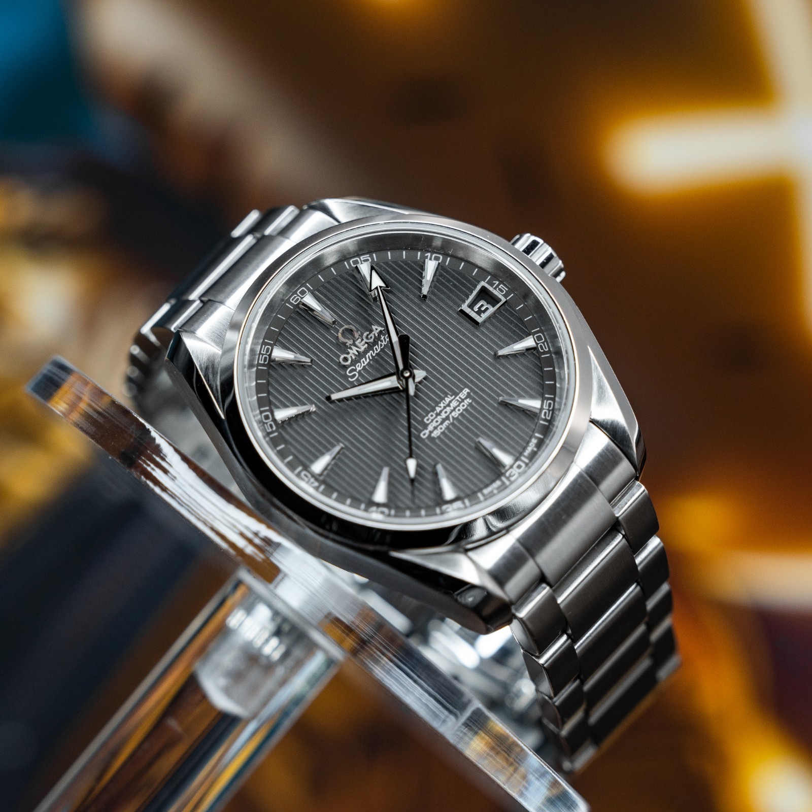 Omega Seamaster Aqua Terra Grey Teak Dial 38.5mm 231.10.39.21.06.001