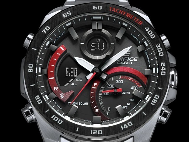 CASIO EDIFICE Smartphone Link Bluetooth ECB 900DB 1A Black x Silver Men’s Watch