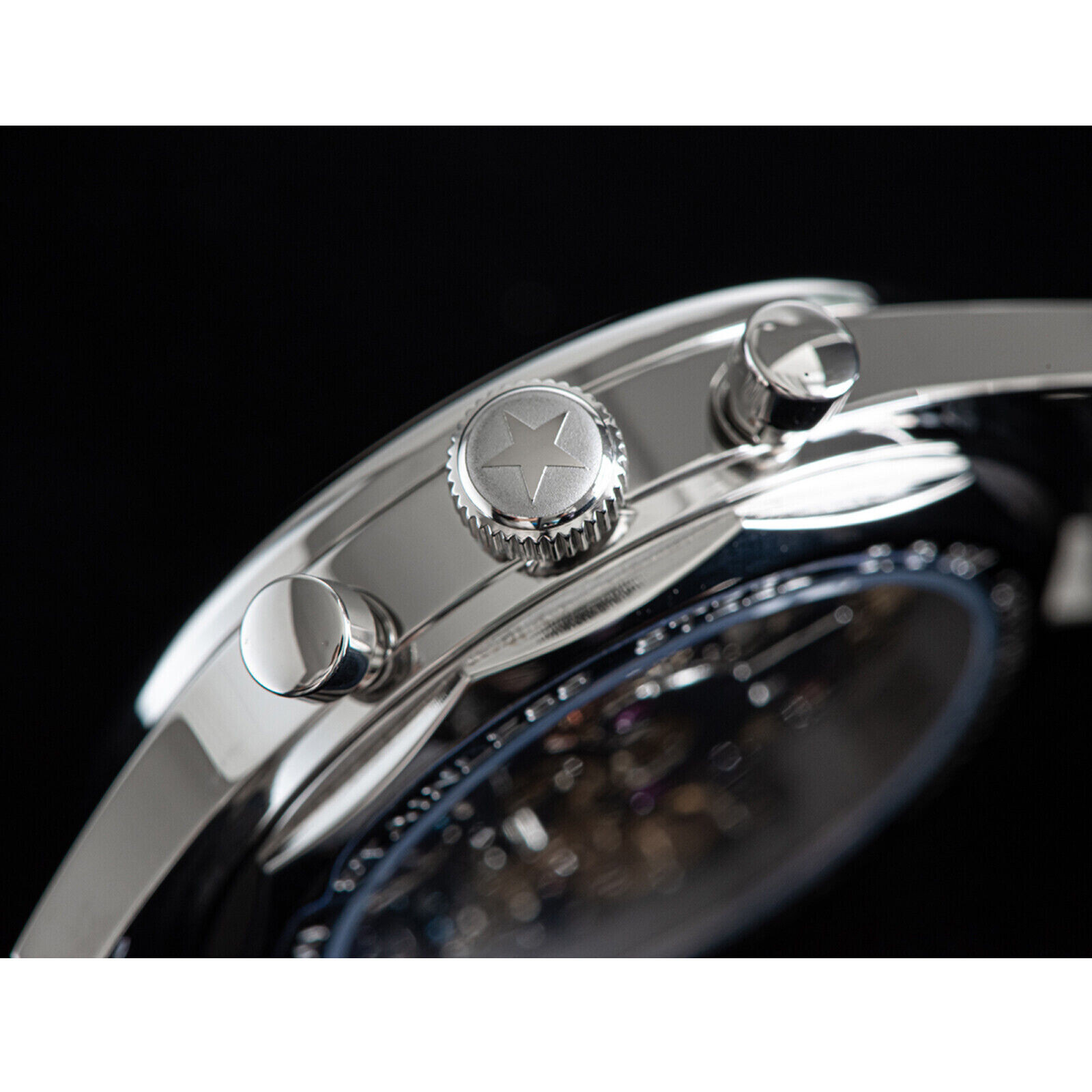Sugess Chrono Heritage SWANNECK Panda Dial Chrono Watch SEAGULL 1963 SUPANK301SN