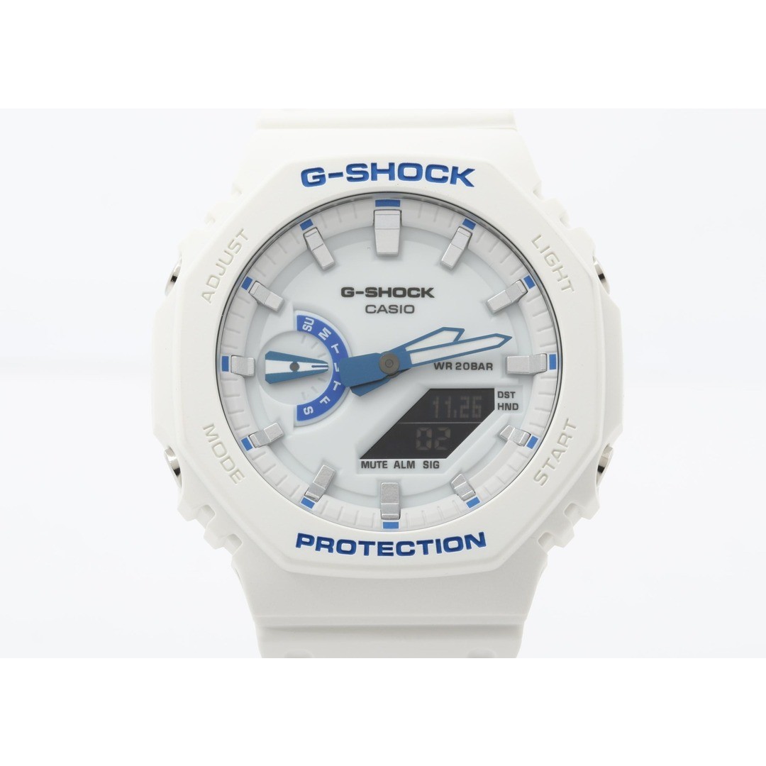 New CASIO GSHOCK ANALOGDIGITAL 2100 Series GA2100HDS7A1JF white carbon resin men