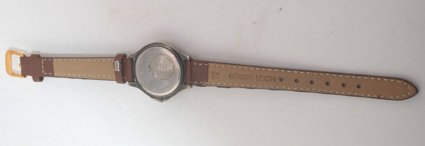 Vtg Milan Watch 29mm Military Dial Date New Battery New band GUARANTEED