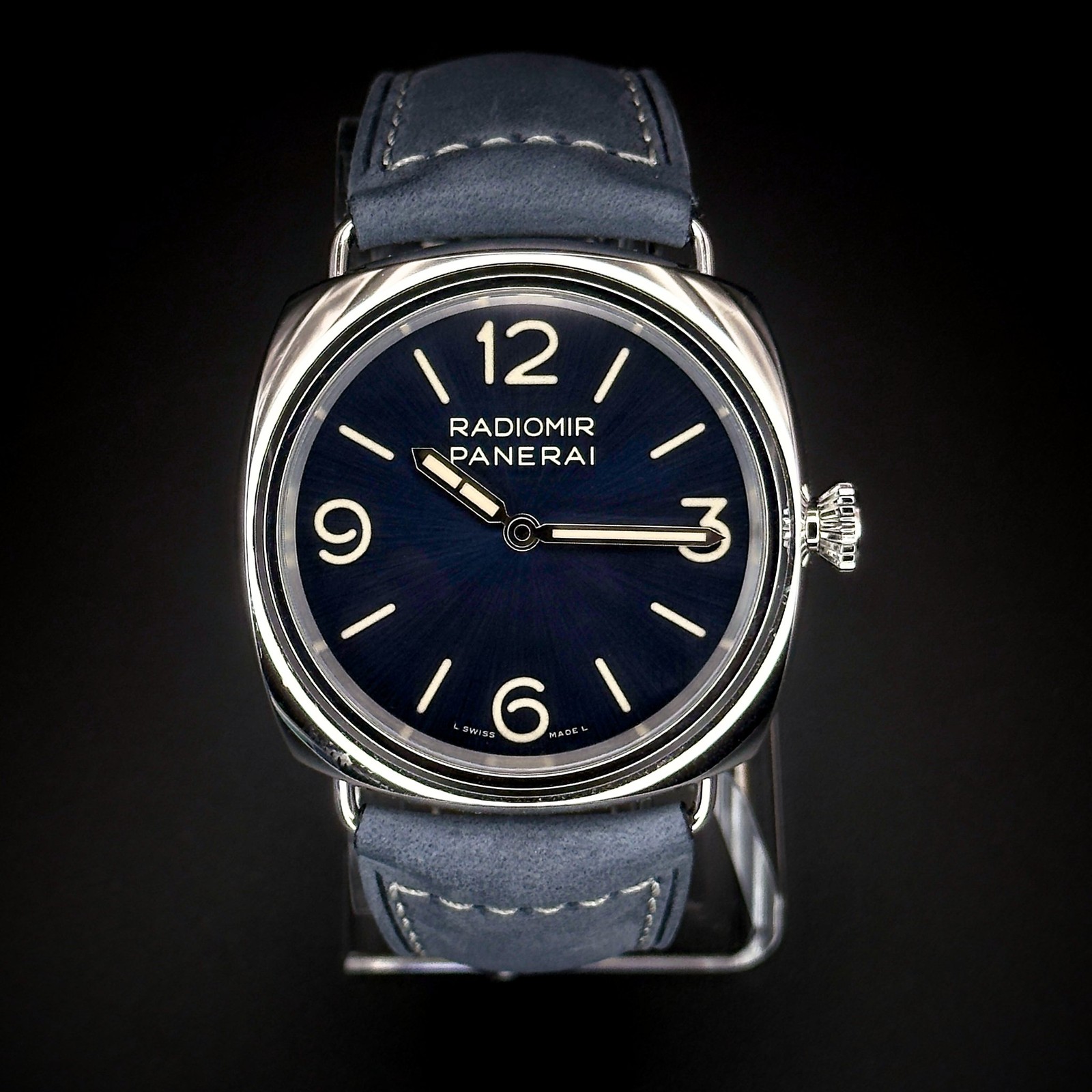Panerai Radiomir Officine 3 Days Stainless Steel / Blue PAM01383