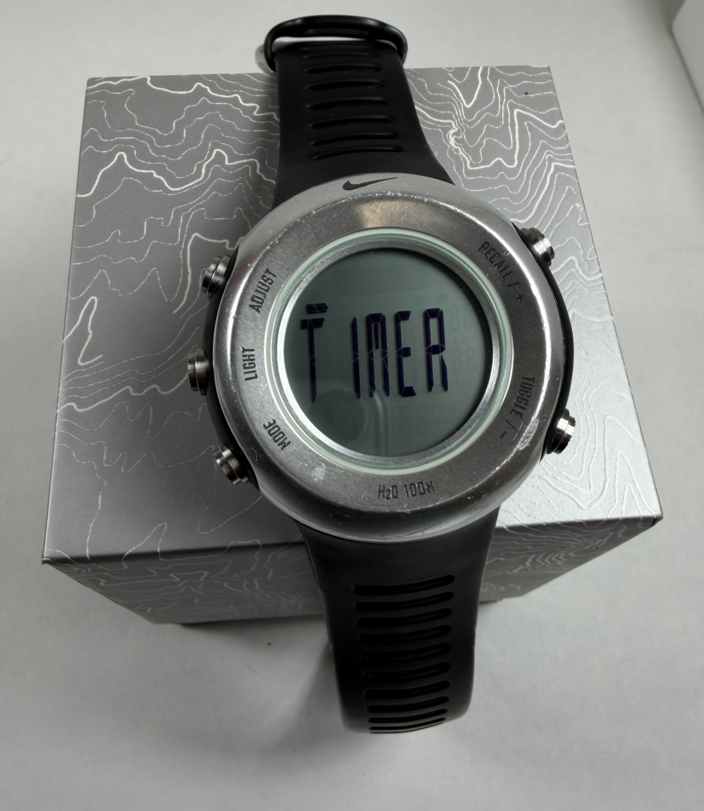 Vintage Nike Oregon Series Altimeter Watch WA0019