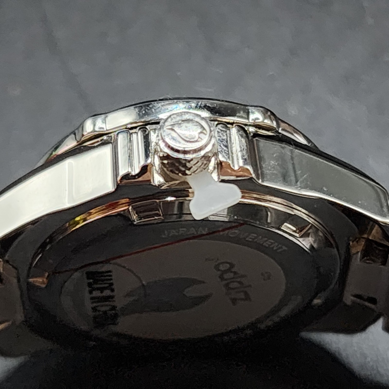 Zippo 45024-RG Modern Style Watch Stainless Steel Silver Dial NIB New With Tags
