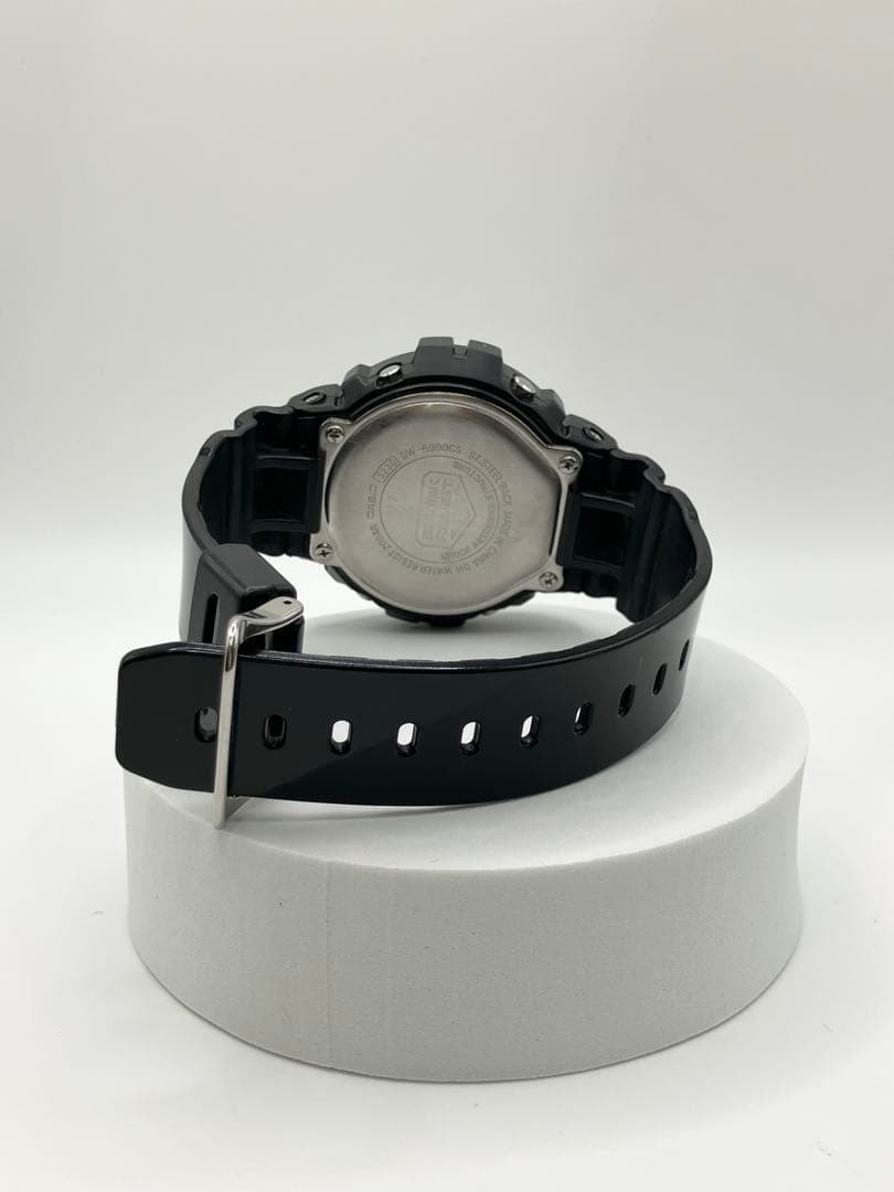 CASIO G-SHOCK DW-6900CS Black, working condition 【USED】