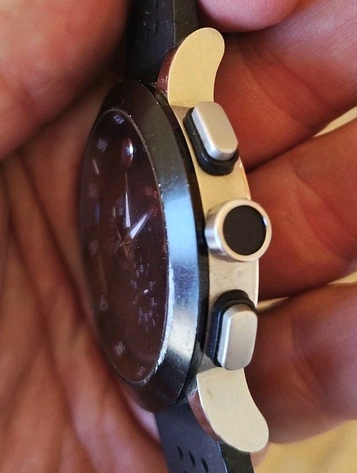 Movado Signature Sport Chronograph (0606545) 44mm Black Dial Men’s Quartz Watch