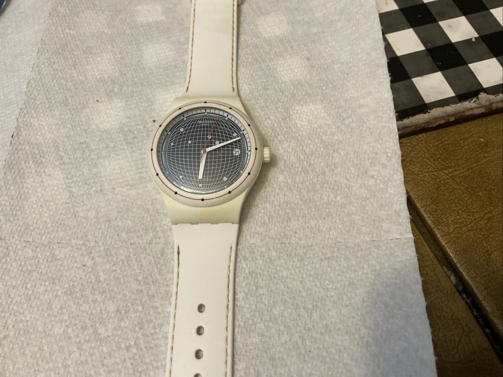 Swatch Sistem 51 Automatic Watch-Not Working—Sold As Is For Parts