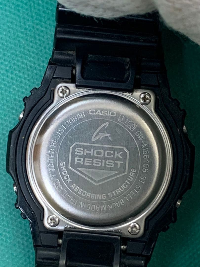 G-SHOCK GW-M5610B-1JF Solar Watch Digital CASIO Used