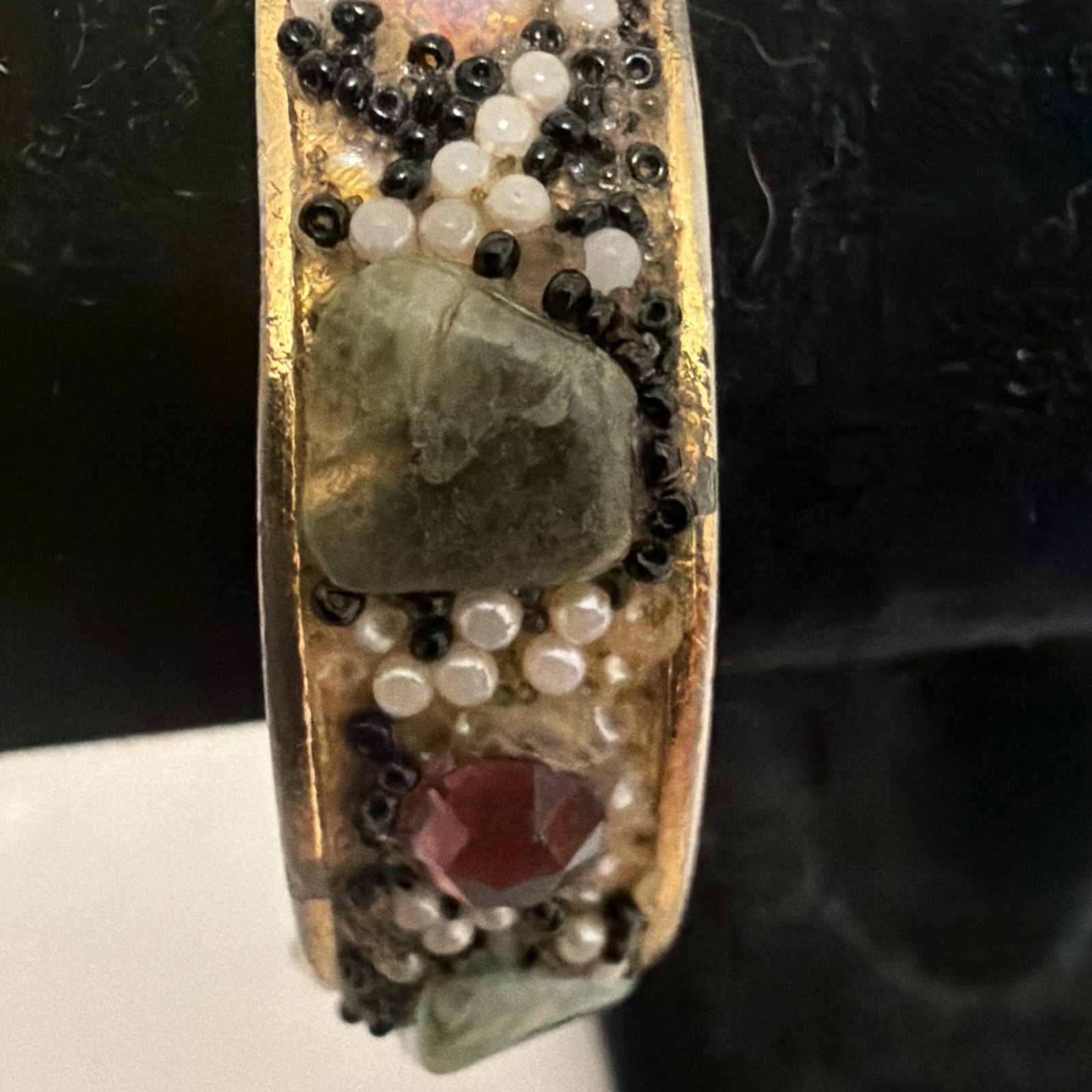 Vintage Norman De Luxe Bracelet Watch For Parts/Repairs – Missing Stones