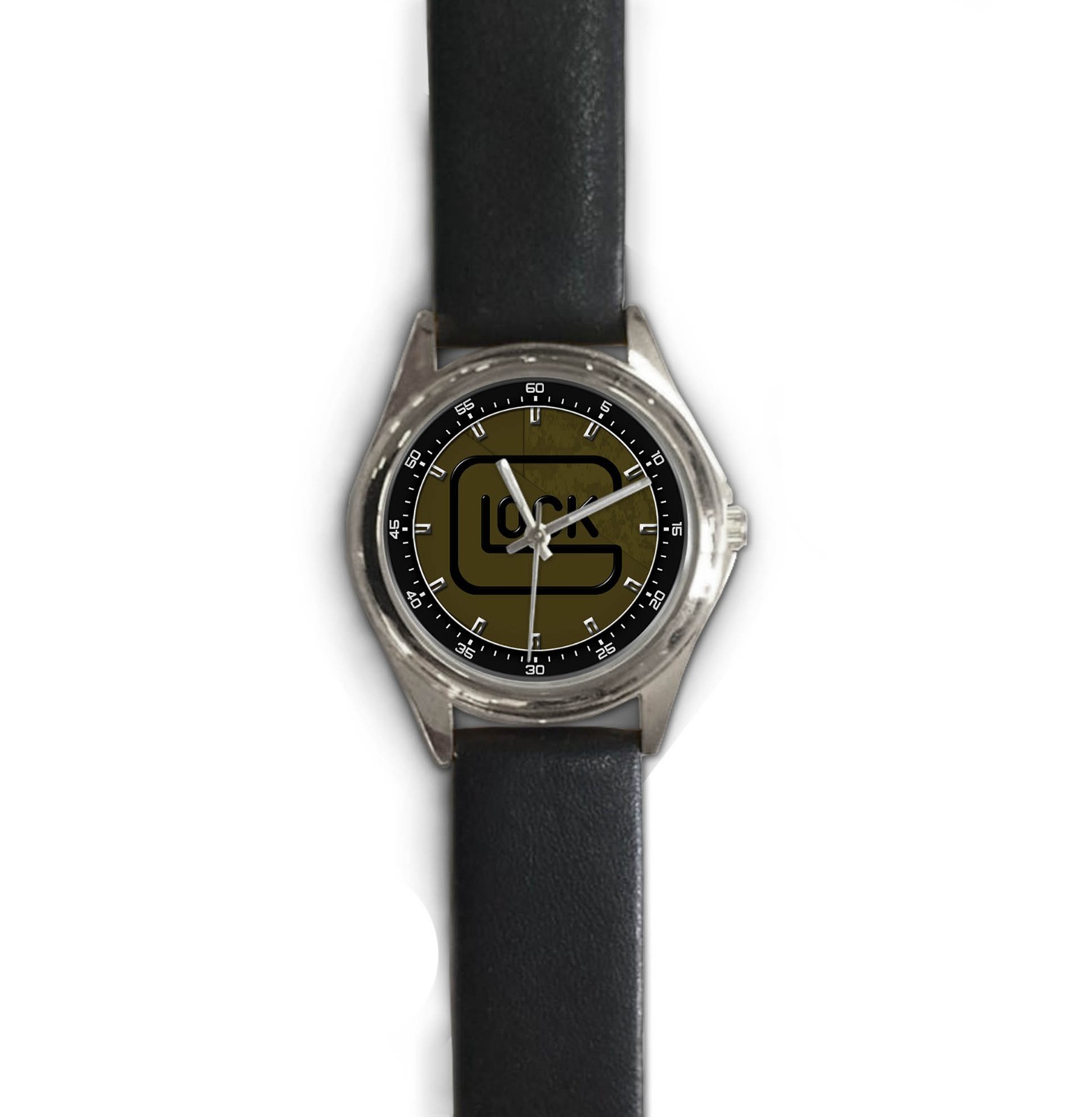 Shop Casual Unisex Glock 35th Anniversary Stainless Steel Watch New Item!