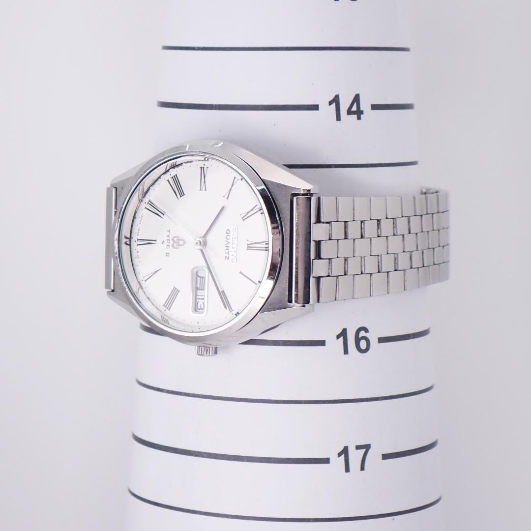 Seiko Quartz 7546-8000 Day Date SWISS Movement Used Excellent Condition