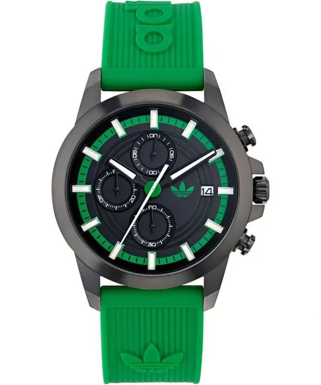 Adidas Unisex Originals Expression Two Chrono Quartz Watch – AOFH24522 NEW