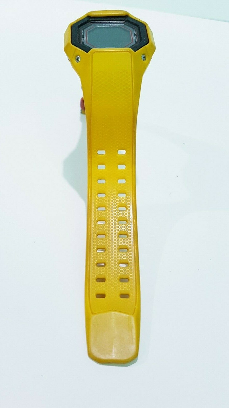 Vintage Yellow G-Shock Solar G-056RE Polygon Slim Rasta Reggae Jamaica Limited