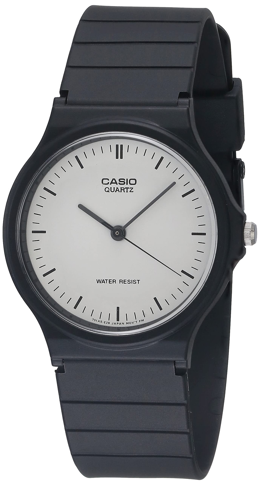 Casio MQ-24-7ELDF NEW Men’s Watch Black Analog White Quartz Movement