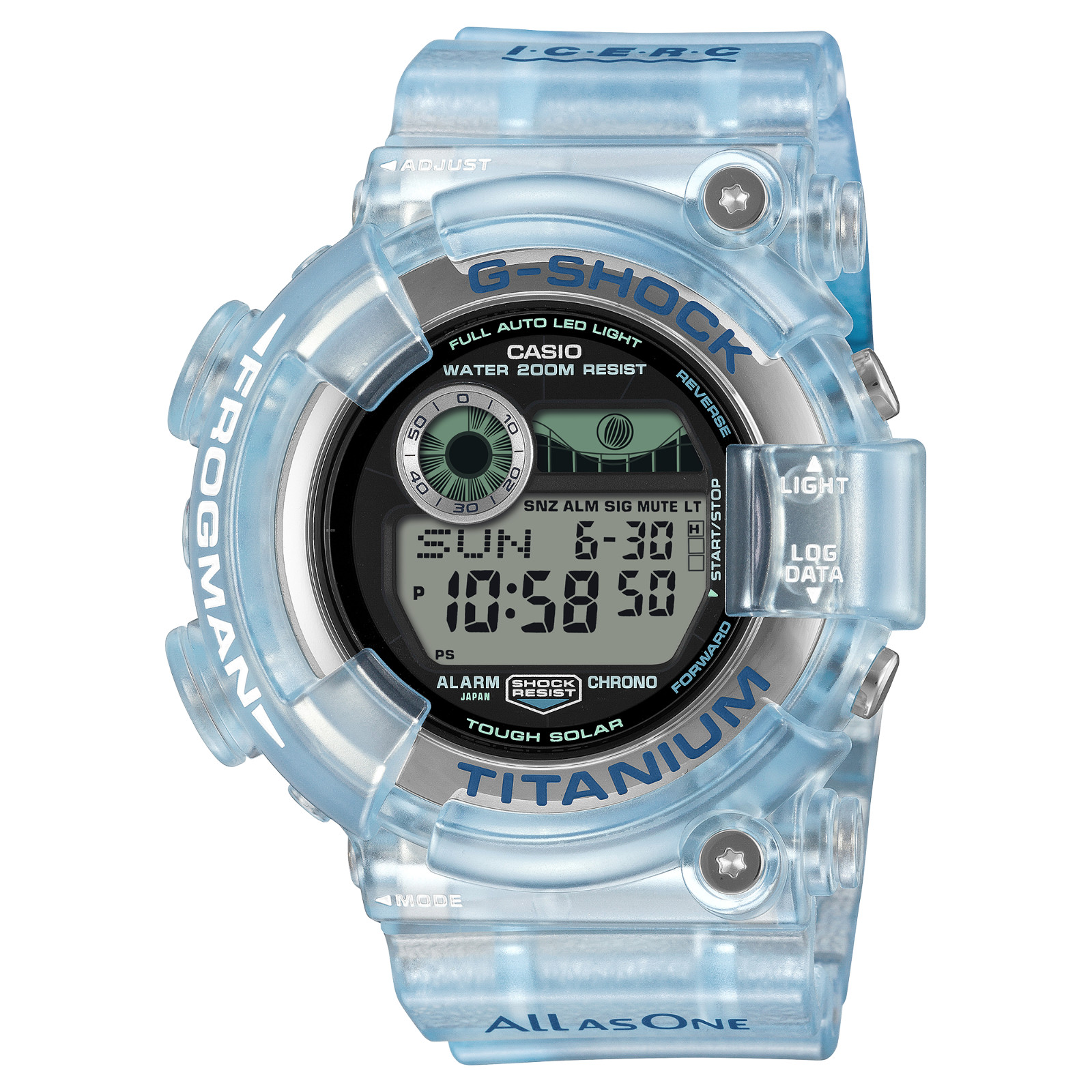 Casio G-SHOCK GW-8202K-2JR FROGMAN Master of G Sea Blue Whale Men Watch LIMITED