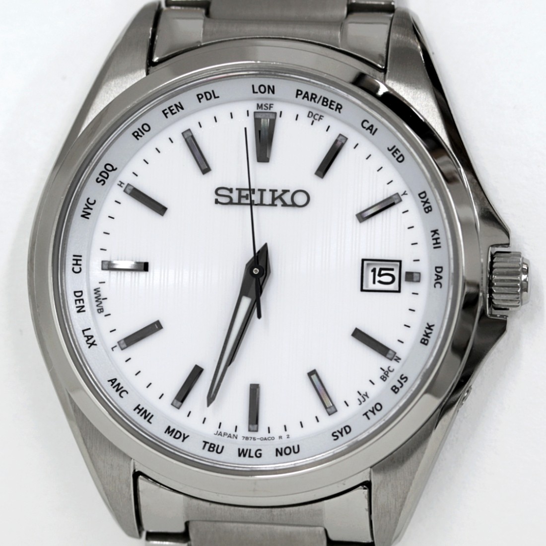 Seiko Selection SBTM287 7B75 0AA0 Watch Radio Solar Quartz Men s From Japan